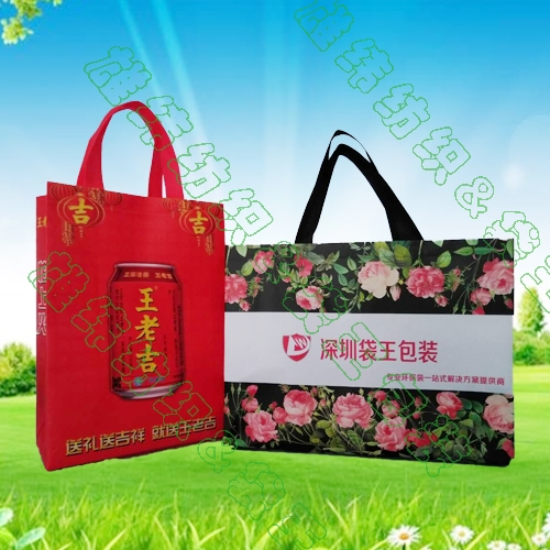 覆膜無(wú)紡布環(huán)保袋圖片